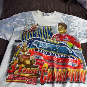 Jeff Gordon 3 time Champ t-shirt